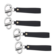 Quick Release Snap Shackle with Handle 316 Stainless Steel Mask Quick Release Clip Swivel Shackle
