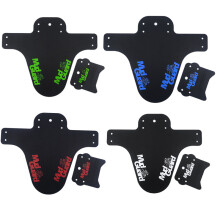 Bicycle Fenders Plastic Bike Mudguard Mtb Bike Wings Mud Guard Cycling Accessories for Bicycle Pattern-Green