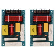 2X Divisore di Frequenza Alto o Basso un 8 Ohm un 2 Vie per Crossover Da 200 W per Diffusore Da 10 Pollici