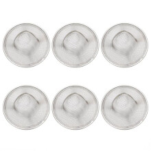 6X Mesh Design 1,1 Zoll Sink Netze Schmutzfaenger Stopper Fuer Kueche Bad