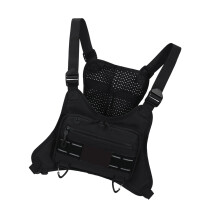 Sac Ă bandouliĂšre de course durable, pochettes de-Couleur noire