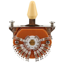 5-Weg 24-Poots Super Guitar Blade Pickup Selector Double Wafer voor Strat/Tele Elektrische Gitaren