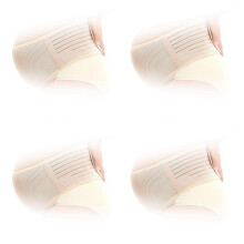 4X Cintura di Sostegno per La Maternità Gravidanza Traspirante Fascia per La Pancia Legante Addominale Schiena Regolabile / Sostegno Pelvico- L