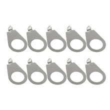 Potentiomètres de guitare pratiques, 10 paquets,-Argent