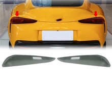 1 Pair Tail Light Cover Brake Taillight Trim Cover Smoked Black for A90 A91 2019-2025