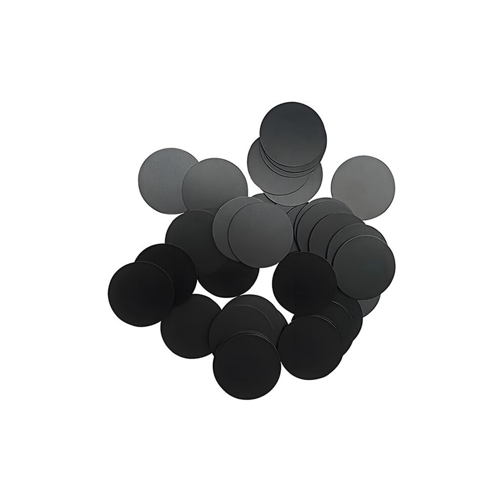 50Pcs Nfc Tags Ntag215 Nfc 215 Tags Nfc Coins Cards Nfc Stickers Round 13.56Mhz Nfc Chip With Adhesive Back Black 4711909007545
