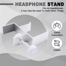 Ganchos Ajustables para Colgar en el Lateral del Escritorio, Soporte para Bolso, Soporte para Auriculares con Clip, Soportes para Ganchos Escritorio
