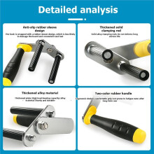 Drywall Tools Carrier Portable Gypsum Board Lifter Handle Carry Load Lifter for Plywood Panel Plasterboard Glass Board