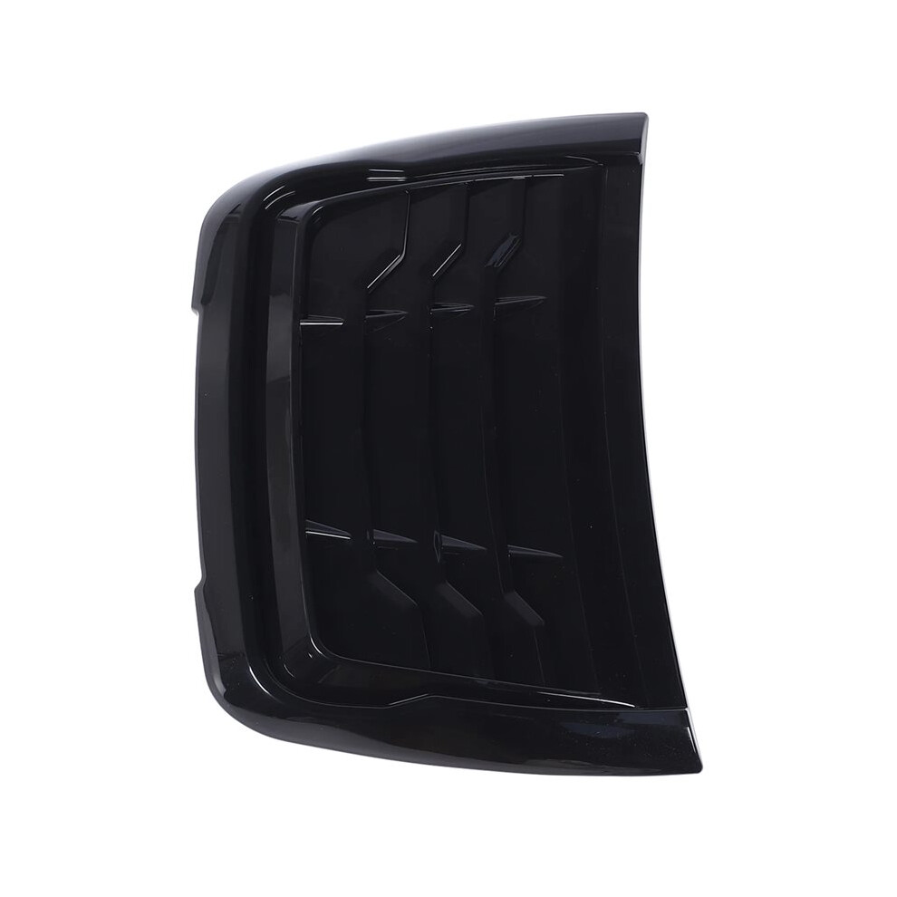 Glossy Abs Bonnet Air Intake Vent Scoop Cover For Ranger Xlt Xls Xl 2015-2022 Black 6032469432485