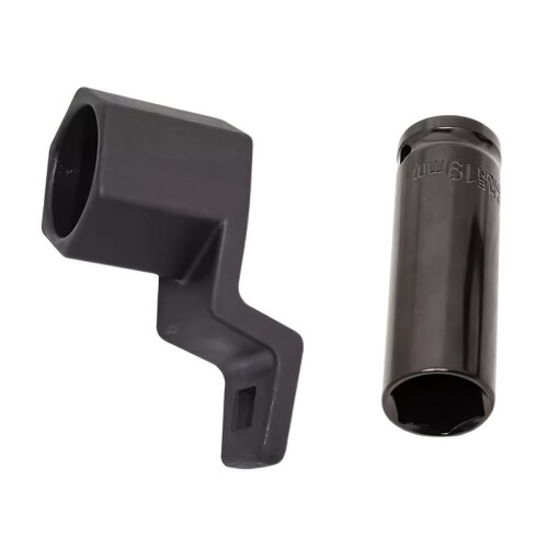 Engine Crankshaft Wrench Holder Tool 50mm Crank Pulley Removal and 19mm Socket for   Engine 2