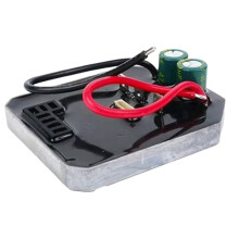 2Pcs 21V/50A Brushless Lithium Drill Controller Aluminum Shell Dual-Capacitor Electric Drill Board High-Power Controller