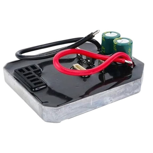 2Pcs 21V/50A Brushless Lithium Drill Controller Aluminum Shell Dual-Capacitor Electric Drill Board High-Power Controller