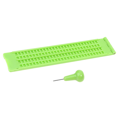 Ardoises Braille à 28 cellules et 30 cellules, outil-4 lignes