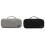 BOONA 2x Travel Storage Bag Multi-Function Storage Bag for Laptop Adapter,Power Bank,Data Cable,Charger,Gray & Black 1