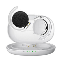 Cuffie Wireless F2 TWS Cuffie Sportive Over-Ear con Cancellazione del Rumore Cuffie Parlanti Cuffie per Musica Stereo-Bianca