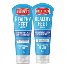 O'Keeffe's for Healthy Feet Foot Cream - 7 oz Tube (2 Pack) - Guaranteed Relief for Extremely Cracked, Dry Feet, Repairing Skincare