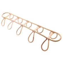 8X Large Rattan Wall Hooks Clothes Hat Hanging Hook Crochet Cloth Holder Organizer Hangers Decor for Home Decor