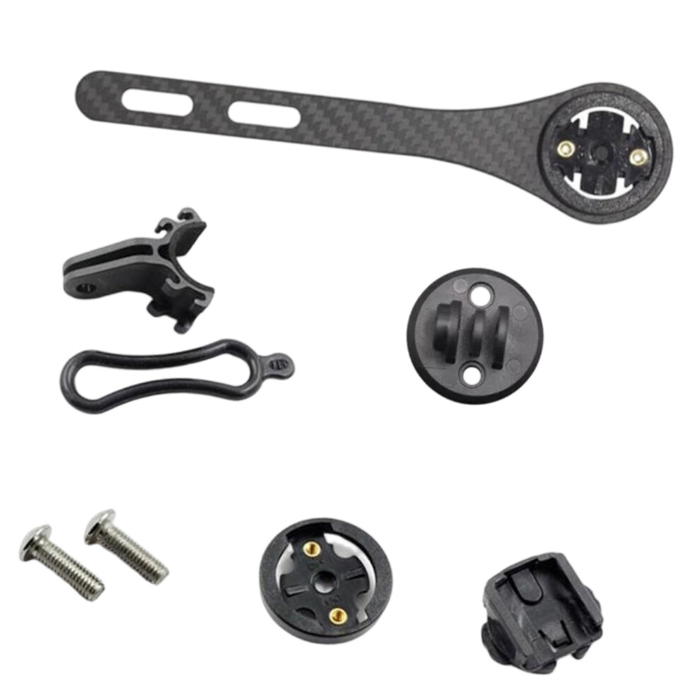 Durability Carbon Fiber Bicycles Computer Brackets Ergonomic-3 Light 7751001518331