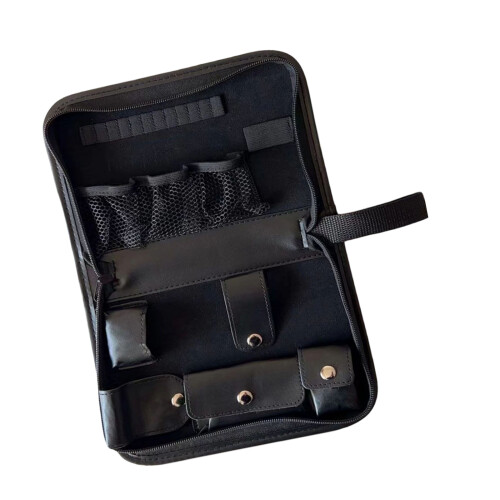 Strong PU Leather Golf Accessories Organizer Portable Carry Case