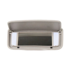 Car Sunvisor Sun Visor Makeup Mirror Cover with Light for XC60 2013-2017 S80 2014-2015 XC90 2013-2014 Gray
