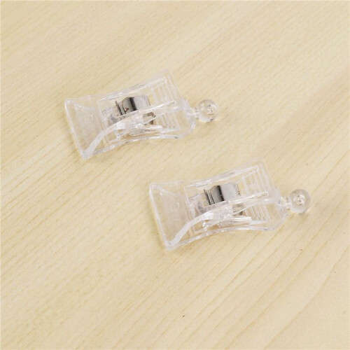 12 PCS 47mm Clear Plastic Wall Suction Cup Clip Clamp