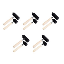 1.5 Inch and 3 Inch Hard Rubber Roller Heavy Steel Frame Tools 10 Pieces