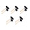 1.5 Inch and 3 Inch Hard Rubber Roller Heavy Steel Frame  Tools 10 Pieces 1