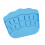 Playing Card Holder Helper Poker Rack Cards Game Holder-Blue 1