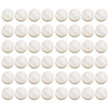 48 Mere Blanche de Perle Luthier Incrustation de Points Marqueur Lateral 6mm