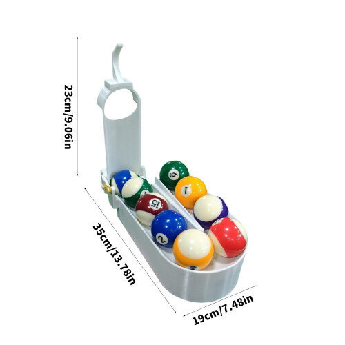 Zuverlässiger 9-Ball-Planer für das Billardtraining mit fester 2