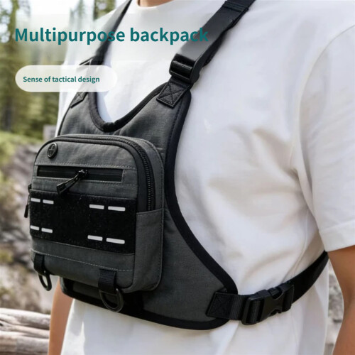 Ergonomische Sport-Gürteltasche mit-Schwarze Farbe 1