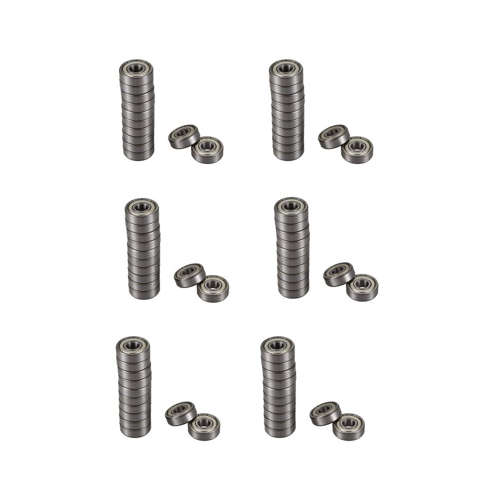 72 Pcs 608Z 22Mm X 8Mm X 7Mm Single Row Deep Bearing 6033193035409