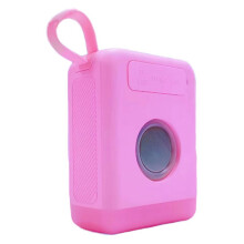 --Luidspreker voor Buiten, Lichtgewicht, met Stof Beklede -Luidspreker, Draadloze -Luidspreker met Subwoofer, Roze