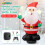 Remote Control Santa with Movement and Lights 1