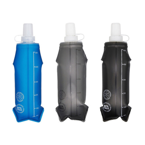 Soft Flask Laufflaschen, leichte, handliche, weiche,-Blau 1
