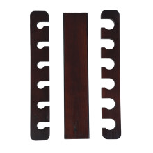 Wooden Rod Holder Mount Rack