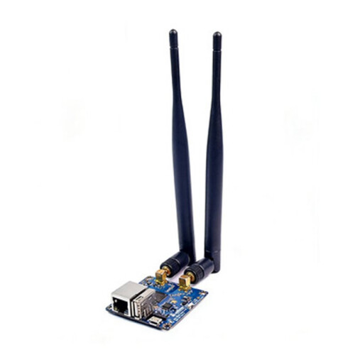 Modulo di Trasmissione Video WiFi per Robot FPV, Router Open-Source con Antenna da 5 DB per Robot e Domotica.