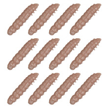 Bread Worm Baits Fishing Tackle Soft Lures for-Dark Brown
