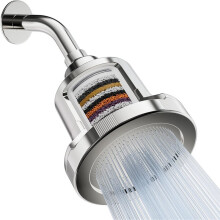 Mist Shower Filter for Hard Water,High Output Filtered Shower with Filter Softens Water