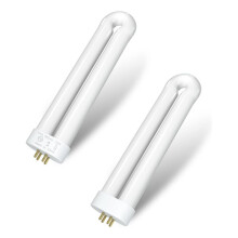 Bug Zapper Light Bulb Replacement for 15W Bug Zapper with 4-Pin Base,15W-BL U Shaped Twin Tube Bulb for T6 Lamp,2 Pack