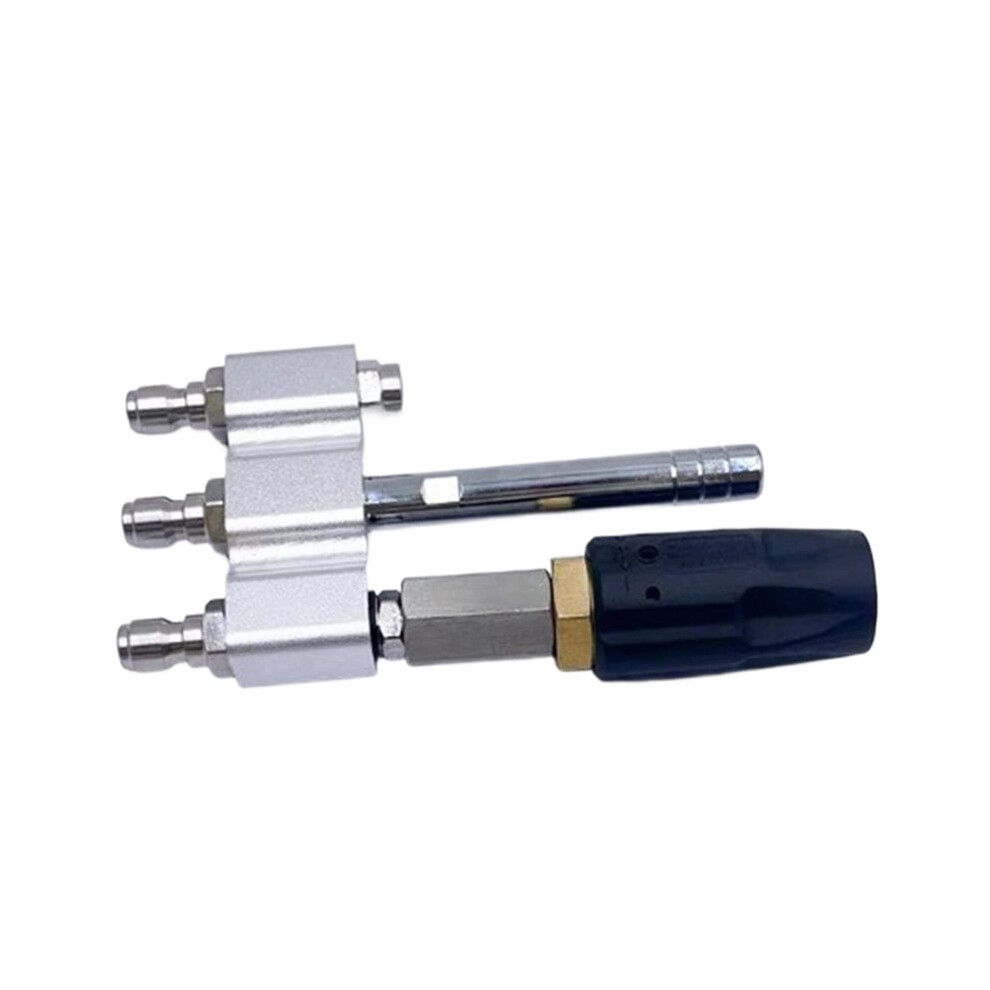 Pressure Washer Nozzle, Stainless Steel Adjustable Soft Wash Nozzle With Quick Connect 4712553217830