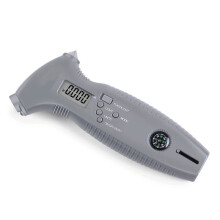 Tire Depth Gauge Pressure Safety Hammer Escape Lighting Car Onboard Compass Nozzel Multifunctional Driving Safety Tools