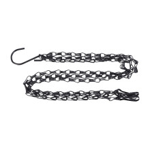 18 Pack Hanging Chain, HEAVY DUTY 50cm Hanging Flower Basket Replacement Chain -3 Point Garden Plant Hanger