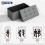 MCC Foldable Storage Ottoman Bench with Lid, Large Storage Chest Footstool for Space Saving Seating & Storage Solution, 76 × 38 × 38 cm DARK GREY 3