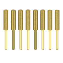 8Pcs High Hardness Diamond Chainsaw Sharpener-Stone File,Diamond Sharpening Wheels Chainsaw File(3/16 Inch, 4.8mm)