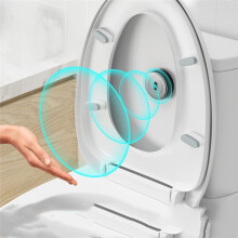 Bathroom Accessories Toilet Cover Wireless Lavatory Push Button Automatic Flush Sensor Bidet Home Appliances