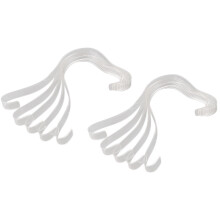 10Pcs Fashion Clear Elastic Plastic Women'S Sandals Show Holder Shoe Display Stand Rack