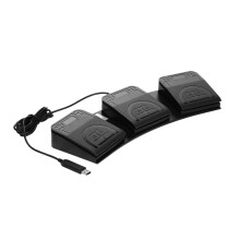FS2020U1 USB-FußSchalter-SteuerschlüSsel Benutzerdefiniertes Computer-Tastatur-Aktionspedal für GeräTe Instrumente Computer Office