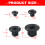 4Pcs Magnetic Socket Adapters For Seamlessly Drive Size 3