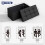 MCC Foldable Storage Ottoman Bench with Lid, Large Storage Chest, Space Saving Seating & Storage Solution, 76 × 38 × 38 cm, BLACK 3